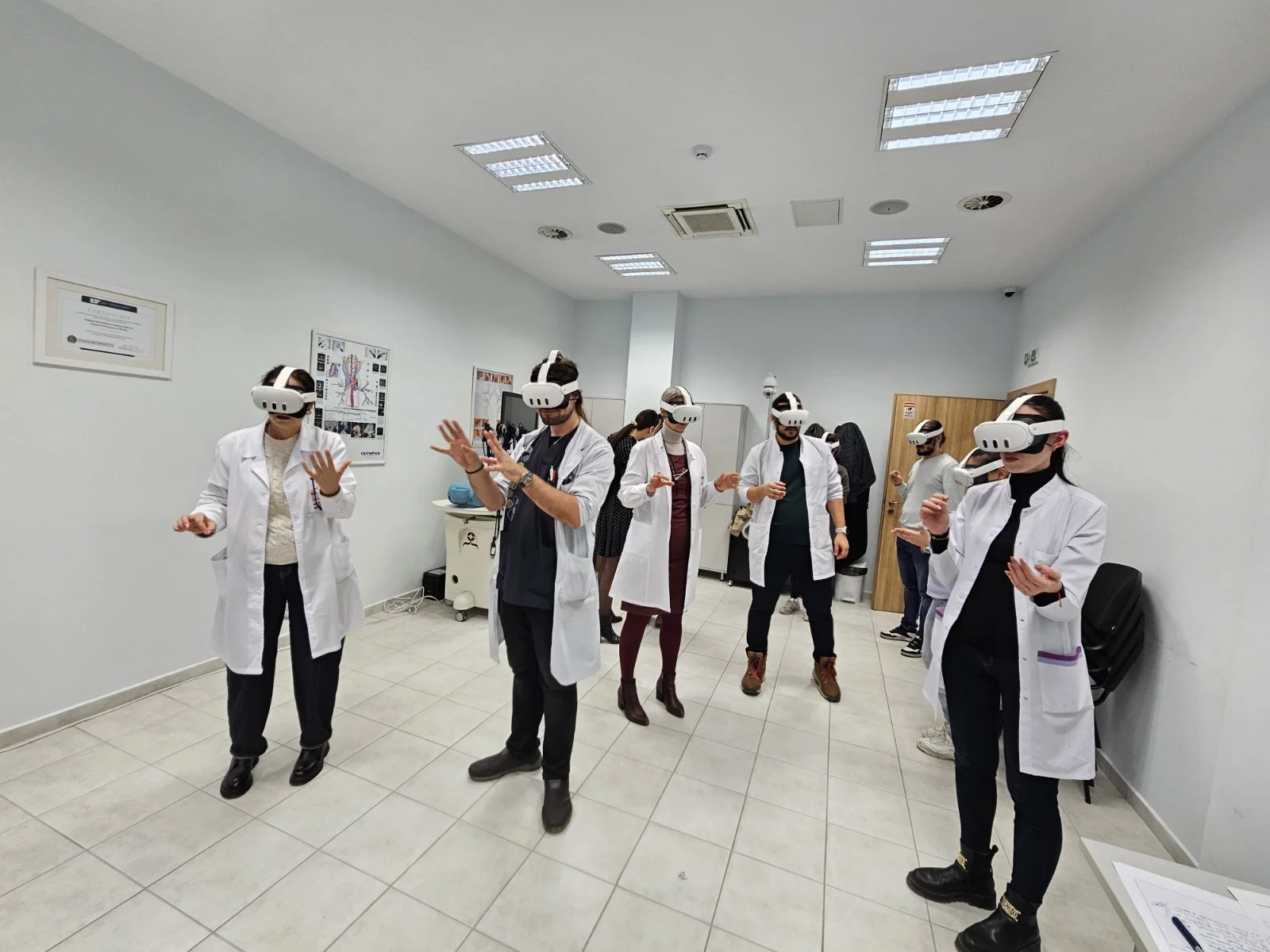 VR обучение по анатомия в МУ Пловдив